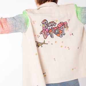 VILAGALLO Mariella Embellished Jacket